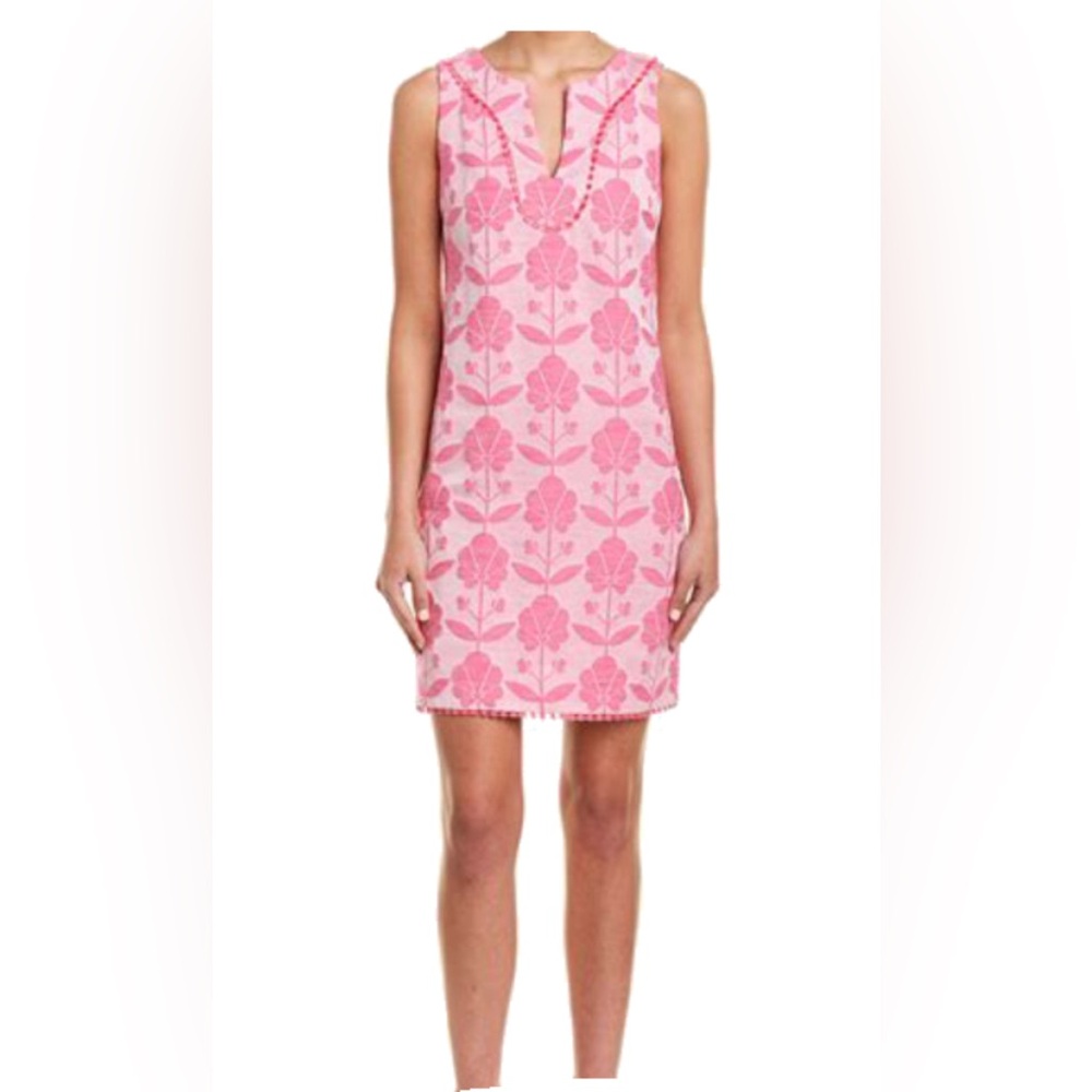 Trina Turk NWT Delmi shift dress in pink lemonade Size 8